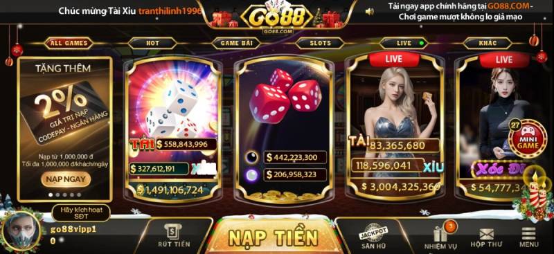 Go88 có uy tín không?