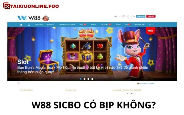 W88 Sicbo Co Bip Khong Su That Phia Sau Nhung Van Cuoc